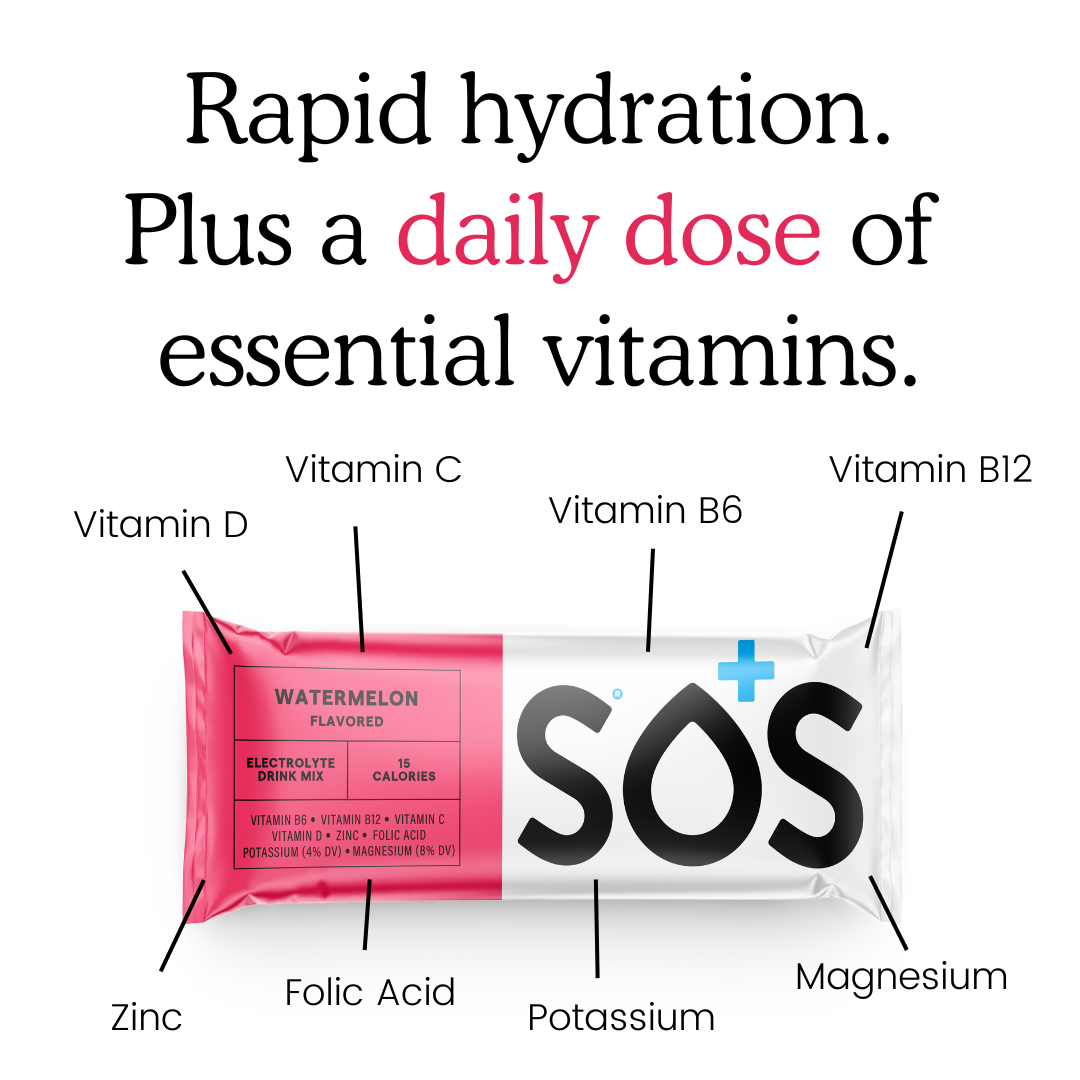 SOS Daily Stick Packet Watermelon -125 sticks bulk pack