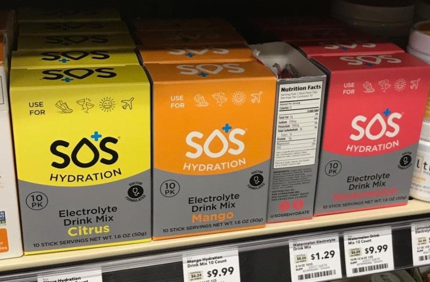 SOS Hydration now available in Whole Foods Market across the US