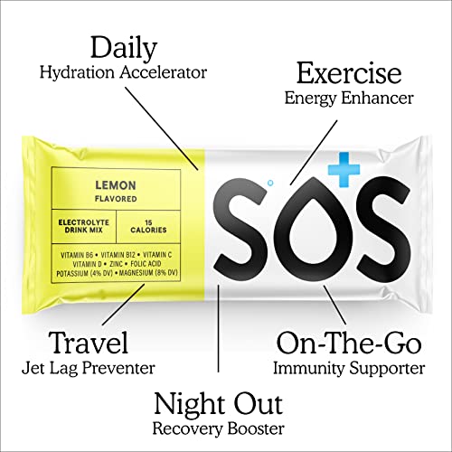 SOS Hydration - 3 Flavor Electrolyte Packet Variety Pack