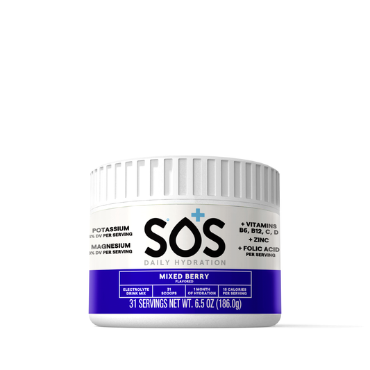 SOS Daily - Vitamin Enhanced Mixed Berry 31 Serving Tub